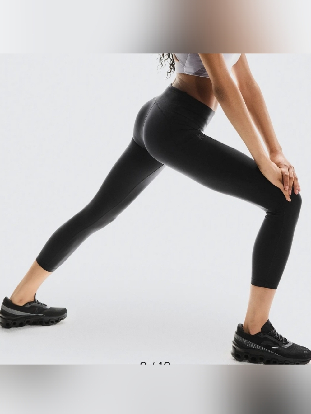 New On CLOUD 7/8 Performance Tights Leggins Size L